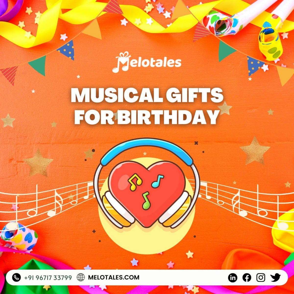 Read more about the article Musical Gifts For Birthday From Melotales