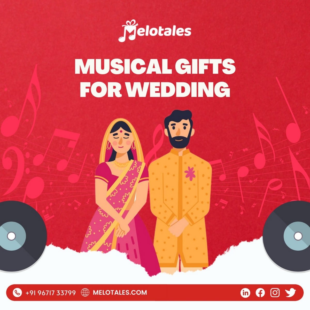 Read more about the article Musical Gifts for Weddings | Melotales